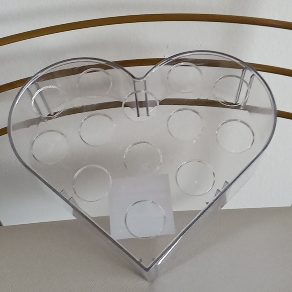 New!Viral Target Heart Vase
